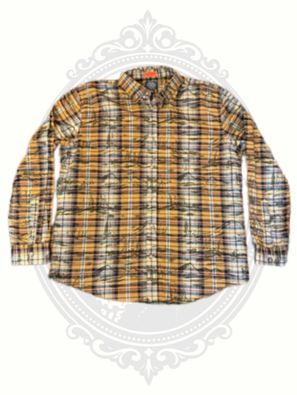St John’s Bay Performance Plaid Button Down Shirt XL NWOT Workwear Outdoor